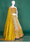 Winsome Bandhej Print Crepe Silk Designer Lehenga Choli - 1